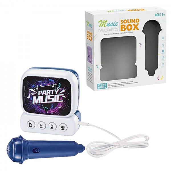 Μουσικό κουτί-καραόκε 17x17x5cm ToyMarkt 96179 Μουσικά Όργανα