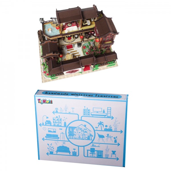 VILLA DATANG TOWN ΑΠΩ ΑΝΑΤΟΛΗΣ 35x28x6cm ToyMarkt 971121 Σπιτάκια