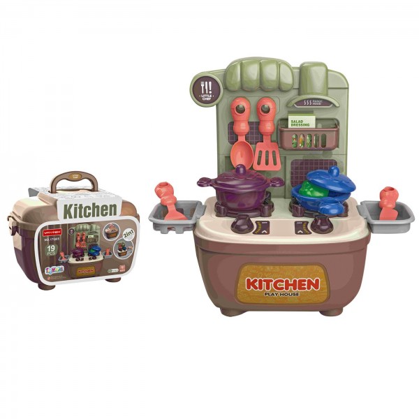 ΒΑΛΙΤΣΑΚΙ ΚΟΥΖΙΝΑ 19 ΤΕΜ 19x13x12cm ToyMarkt 971179 Κουζινικά