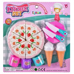 ΤΟΥΡΤΑ & ΧΩΝΑΚΙΑ ΠΑΓΩΤΟ ΣΕ ΚΑΡΤΕΛΑ 29x30x4cm ToyMarkt 971202 Κουζινικά