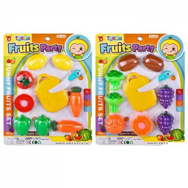 ΦΡΟΥΤΑ ΣΕ ΚΑΡΤΕΛΑ 25x32x3cm ToyMarkt 971204 Κουζινικά