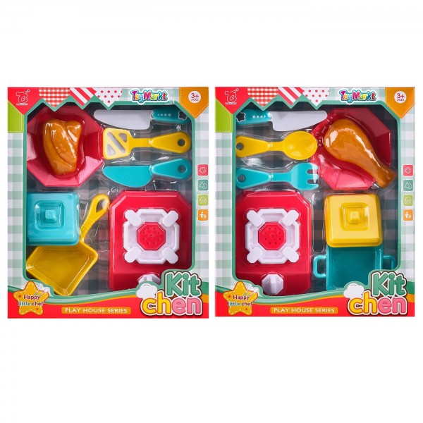 ΚΟΥΖΙΝΙΚΑ ΣΕ ΜΙΚΡΟ ΚΟΥΤΙ 21x24x4cm ToyMarkt 971209 Κουζινικά