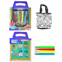 ΤΣΑΝΤΑΚΙ ΜΕ ΣΕΤ ΧΡΩΜΑΤΙΣΜΟΥ 24x33x5cm ToyMarkt 971215 Beauty Σετ