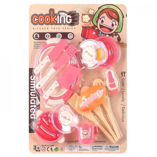 Καρτέλα cooking μαχαίρια κουτάλες 26x38cm ToyMarkt 971283 Κουζινικά