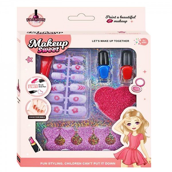 Σετ νυχιών make up sweet 16x21x3cm ToyMarkt 971297 Beauty Σετ