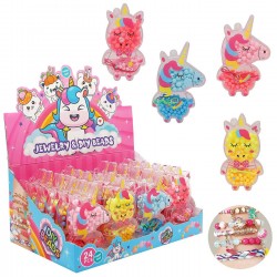 Σετ χάντρες σε θήκη-μονόκερο ΥΨΟΣ 13cm ToyMarkt 971299 Beauty Σετ