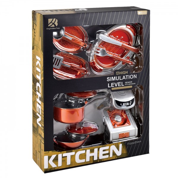 Κουτί Κουζινικά High Simulation Level 30x40x8cm ToyMarkt 971328 Κουζινικά