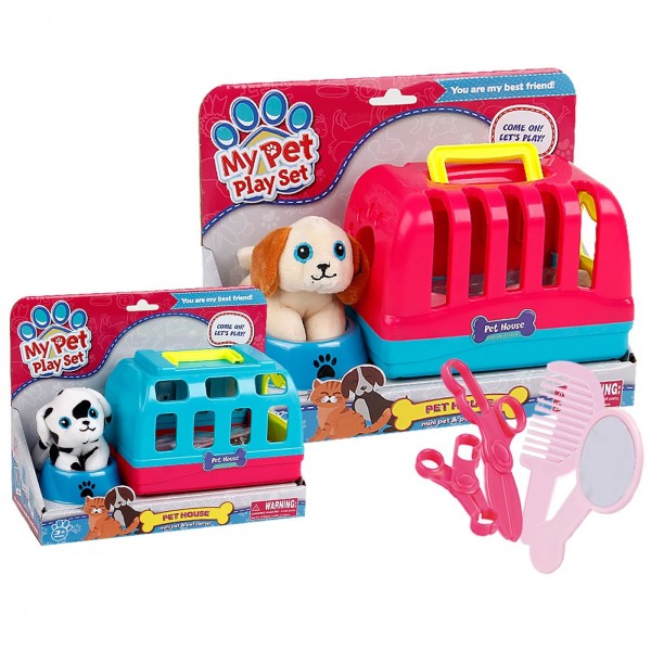 Σκυλάκι my pet & Τσάντα Ταξιδίου 24x19x11cm ToyMarkt 971345 Λούτρινα