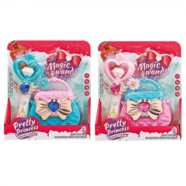 Σετ Τσαντάκι & Μαγικό Ραβδί σε Καρτέλα 21x25x6cm ToyMarkt 971351 Σετάκια Ομορφιάς