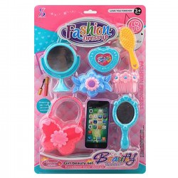 Σετ Ομορφιάς 8τεμ σε Καρτέλα 44x28,5cm ToyMarkt 971355 Σετάκια Ομορφιάς