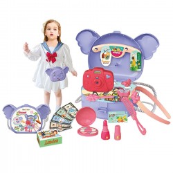 Τσαντάκι Ομορφιάς Ελεφαντάκι 23τεμ 24x16x9cm ToyMarkt 971357 Σετάκια Ομορφιάς