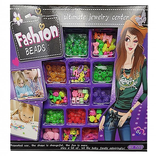 Χάντρες για Κοσμήματα σετ 22x21x2,5cm ToyMarkt 971361 Σετάκια Ομορφιάς