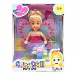 ΚΟΥΚΛΑ 12cm ΝΕΡΑΙΔΑ 12x16x4cm ToyMarkt 98221 Κούκλες Μωρά