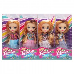 ΚΟΥΚΛΑ 15cm FASHION STYLE CAMANER 6,5x17x5cm ToyMarkt 98239 Κούκλες Μωρά