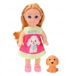 ΚΟΥΚΛΑ 11cm & ΖΩΑΚΙ PET 8x16x4cm ToyMarkt 98249 Κούκλες Μωρά