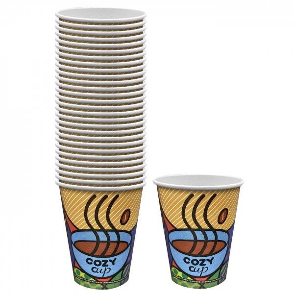 ΠΟΤΗΡΙ ΧΑΡΤΙΝΟ GOURMET ΜΑΥΡΟ 14oz 50ΤΕΜ 400ml (14oz), 11x9cm Homie 1002106 Πλαστικά Ποτήρια - Βάζα - Κανάτες