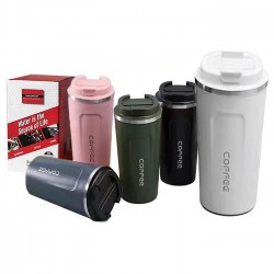 Ποτήρι Θερμός Coffee Μονόχρωμο 510ml Homie 1002186 Θερμός - Παγούρια