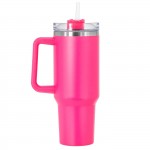 Ποτήρι Θερμός Γίγας με Λαβή & Καλαμάκι 1200ml Homie 1002187 Θερμός - Παγούρια