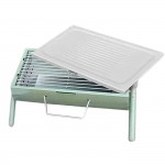 Ψησταριά Bbq με Καπάκι 44x25x18cm Homie 1011121 Τζάκι - Μπάρμπεκιου