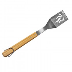 Σπάτουλα Bbq με Ξύλινη Λαβή 48cm Homie 1011155 Τζάκι - Μπάρμπεκιου