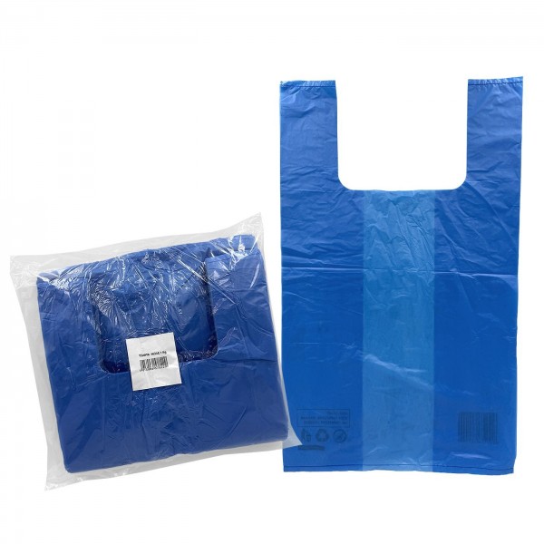 Τσάντες Πλαστικές Μπλε 37cm Homie 1011193 Στάντ - Εξοπλισμός Καταστημάτων