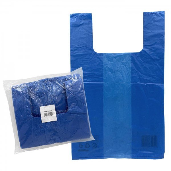 Τσάντες Πλαστικές Μπλε 43cm Homie 1011194 Στάντ - Εξοπλισμός Καταστημάτων