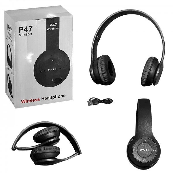 ΑΚΟΥΣΤΙΚΑ BLUETOOTH ΜΑΥΡΑ ΜΕΓΑΛΑ  Homie 108486 Ήχος - Ηλεκτρονικά αξεσουάρ