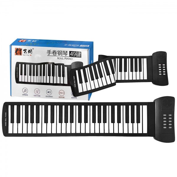 Πιάνο Ηλεκτρικό Φορητό Αναδιπλούμενο 84x17cm Homie 108494 Gadget Toys
