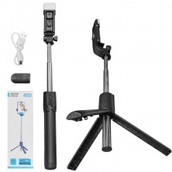 Selfie Ράβδος Τρίποδο με φως 65cm JustNote 10967 Photo / Video